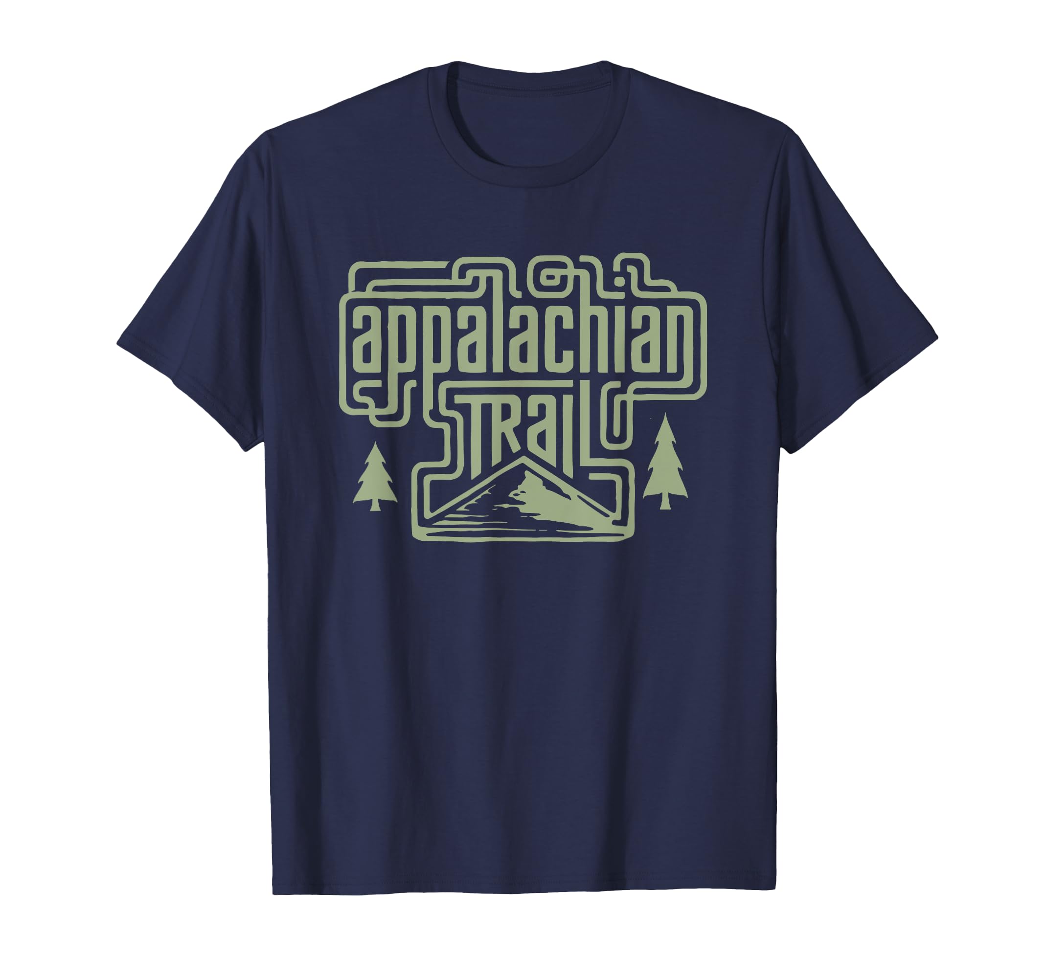 Appalachian Trail Groovy Typography T-Shirt - Fun Novelty Design for Adults - T-Shirt, Sweatshirt, Hoodie