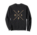 Paps Geometric Mens Fathers Day Sweatshirt - Aesthetic Graphic for Adults - T-Shirt, Sweatshirt, Hoodie
