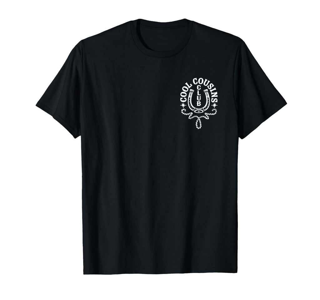 Cousins Club Western T-Shirt - Graphic Print Unisex - T-Shirt, Sweatshirt, Hoodie