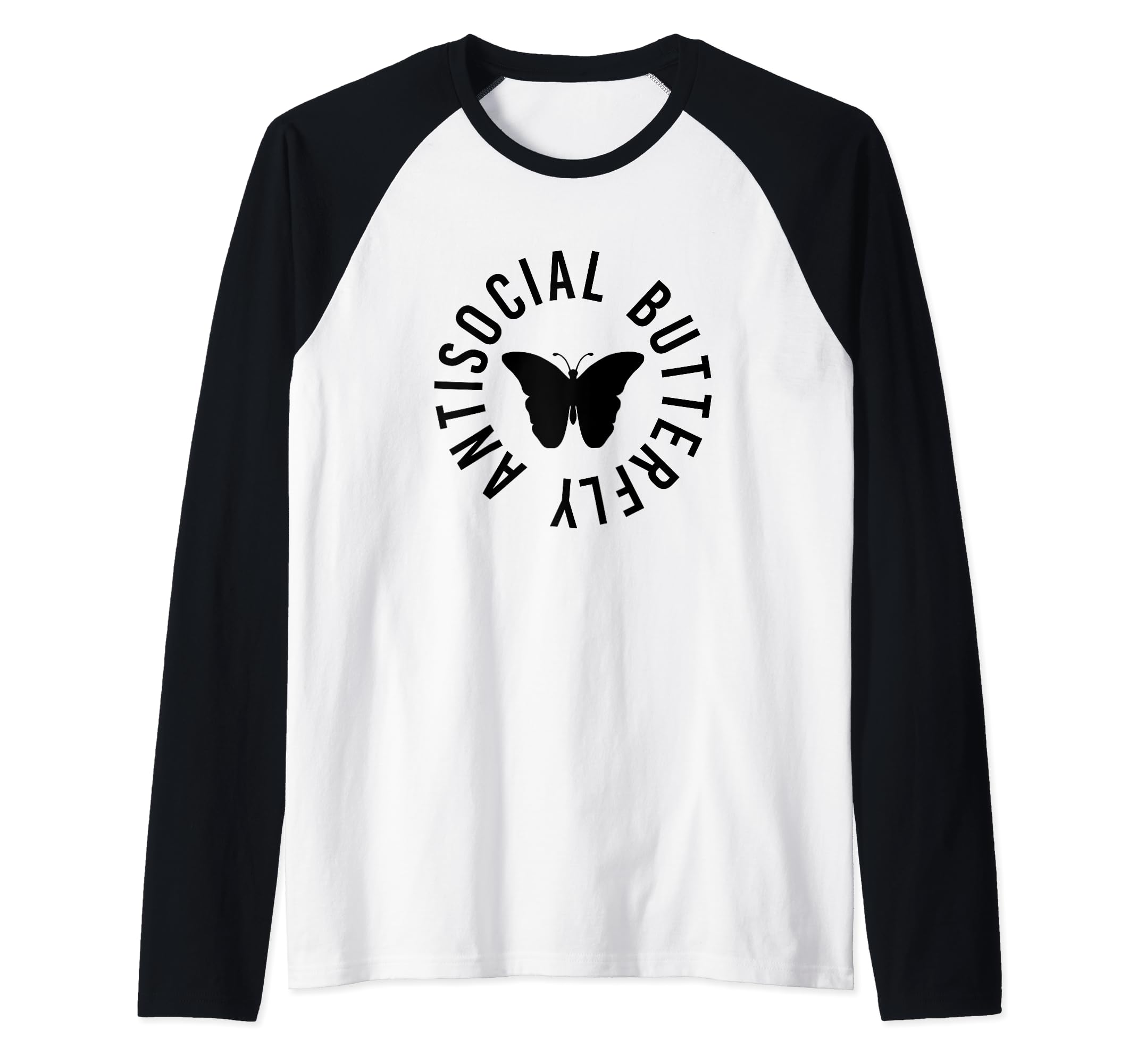 Antisocial Butterfly Clumsy Shy T-Shirt - Custom Art Print Men Women - T-Shirt, Sweatshirt, Hoodie