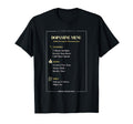 Dopamine Menu Neurospicy Self Care T-Shirt - Novelty Apparel Unisex - T-Shirt, Sweatshirt, Hoodie