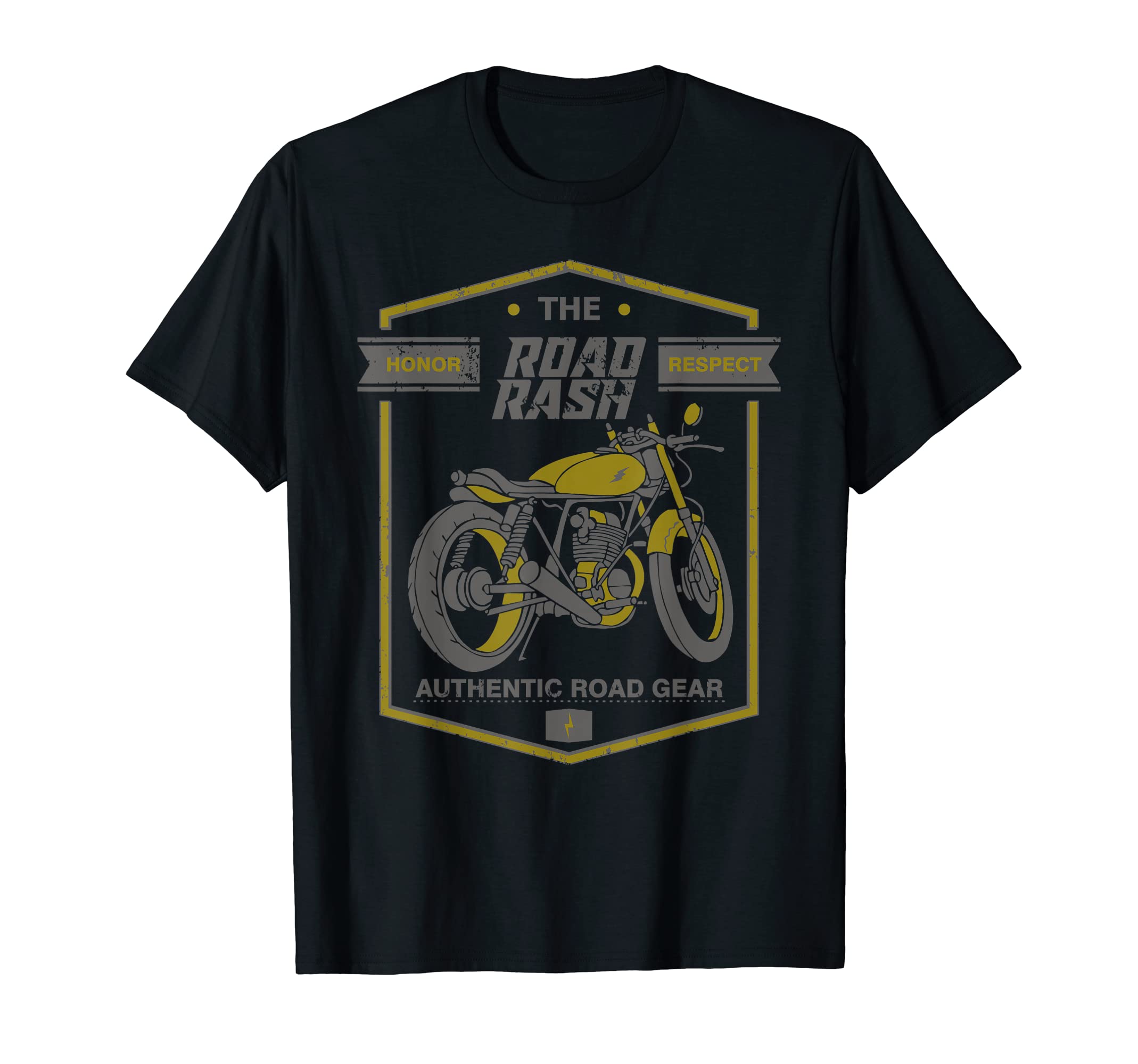 Road Rash Biker Motorcycle Gift T-Shirt - Unique Graphic Men Women - T-Shirt, Sweatshirt, Hoodie