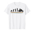 Evolution Custom Motorcycle Biker T-Shirt - Minimalist Print for Adults - T-Shirt, Sweatshirt, Hoodie