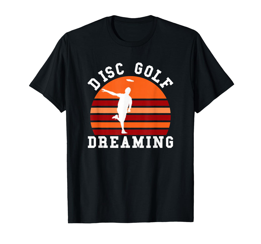 Disc Golf Dreaming Summer Sunset Vibes T-Shirt - Custom Art Print Unisex - T-Shirt, Sweatshirt, Hoodie