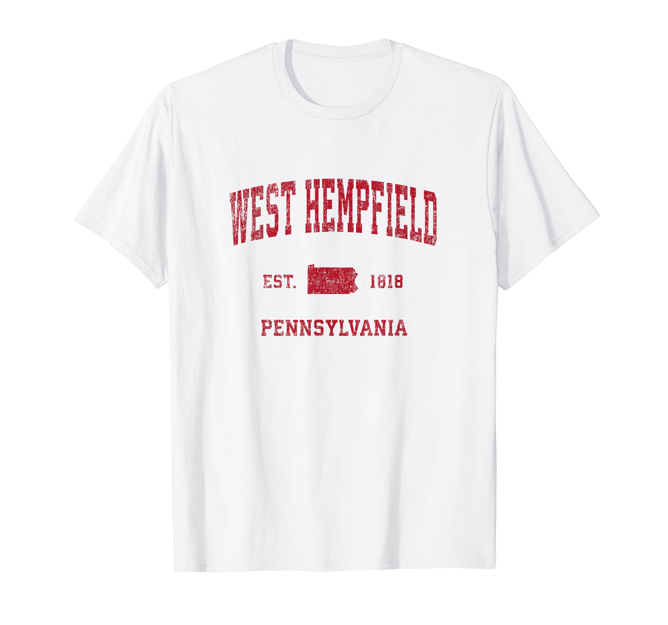 West Hempfield Pennsylvania Pa Sports T-Shirt - Minimalist Print Men Women - T-Shirt, Sweatshirt, Hoodie