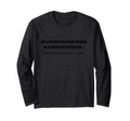 Overthinkers Anonymous Meeting T-Shirt - Minimalist Print for Adults - T-Shirt, Sweatshirt, Hoodie