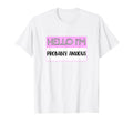 Hello Im Probably Anxious Funny Mental T-Shirt - Custom Art Print Unisex - T-Shirt, Sweatshirt, Hoodie