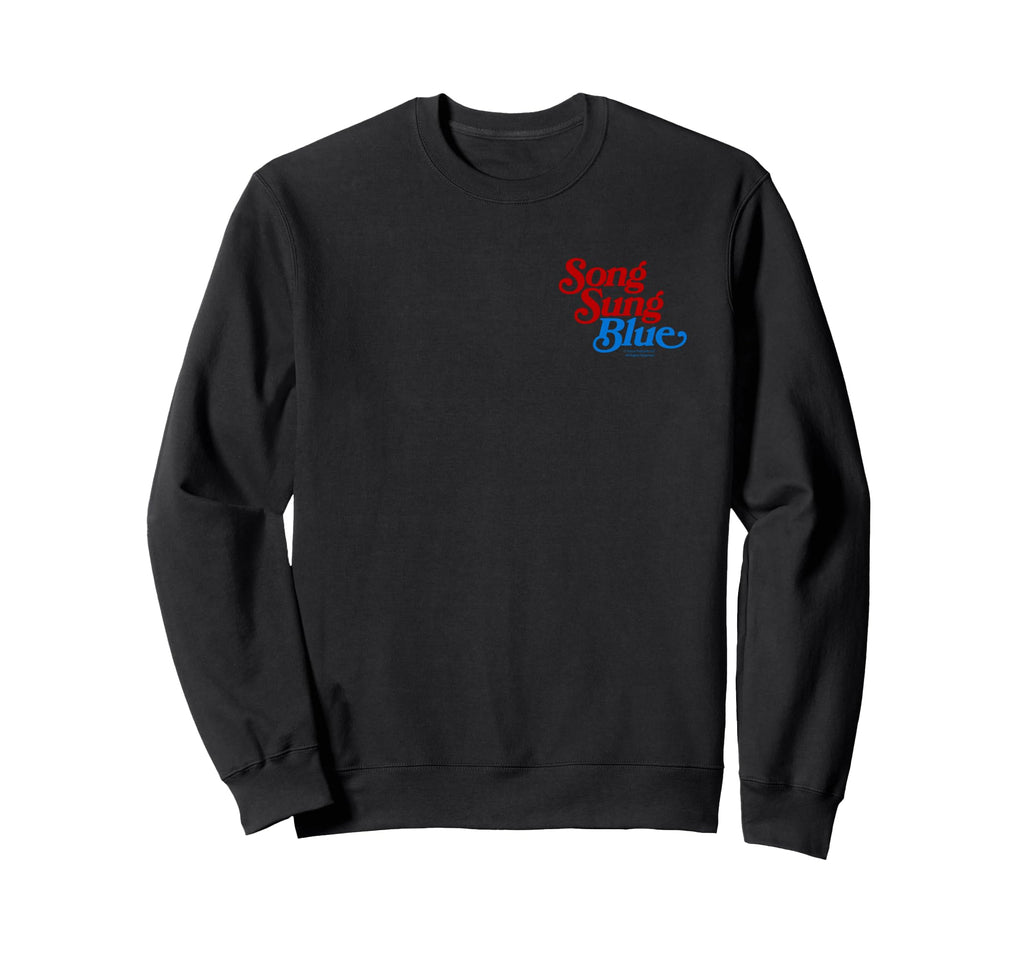 Song Sung Blue Pocket Hit Logo Sweatshirt - Novelty Apparel Unisex - T-Shirt, Sweatshirt, Hoodie