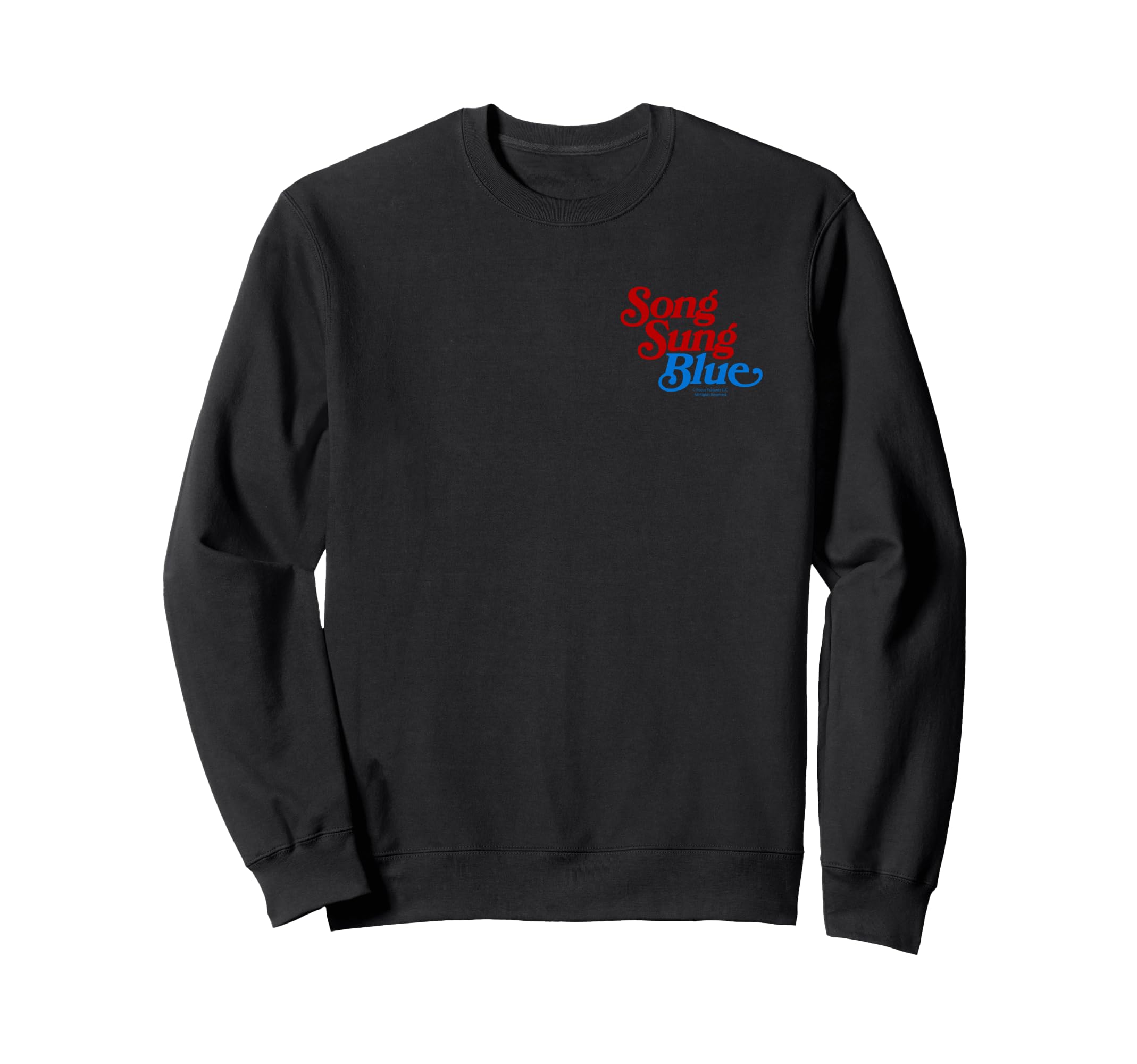Song Sung Blue Pocket Hit Logo Sweatshirt - Novelty Apparel Unisex - T-Shirt, Sweatshirt, Hoodie