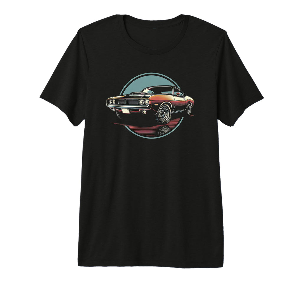 American Muscle Car 60S 70S Car Lover Tri T-Shirt - Graphic Print Unisex - T-Shirt, Sweatshirt, Hoodie