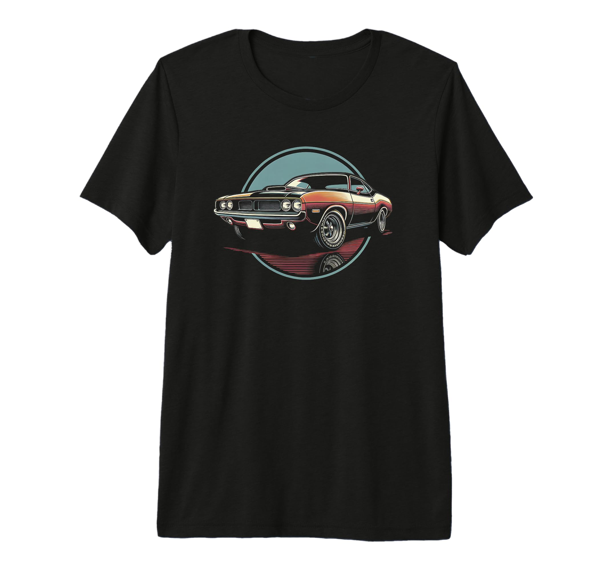 American Muscle Car 60S 70S Car Lover Tri T-Shirt - Graphic Print Unisex - T-Shirt, Sweatshirt, Hoodie