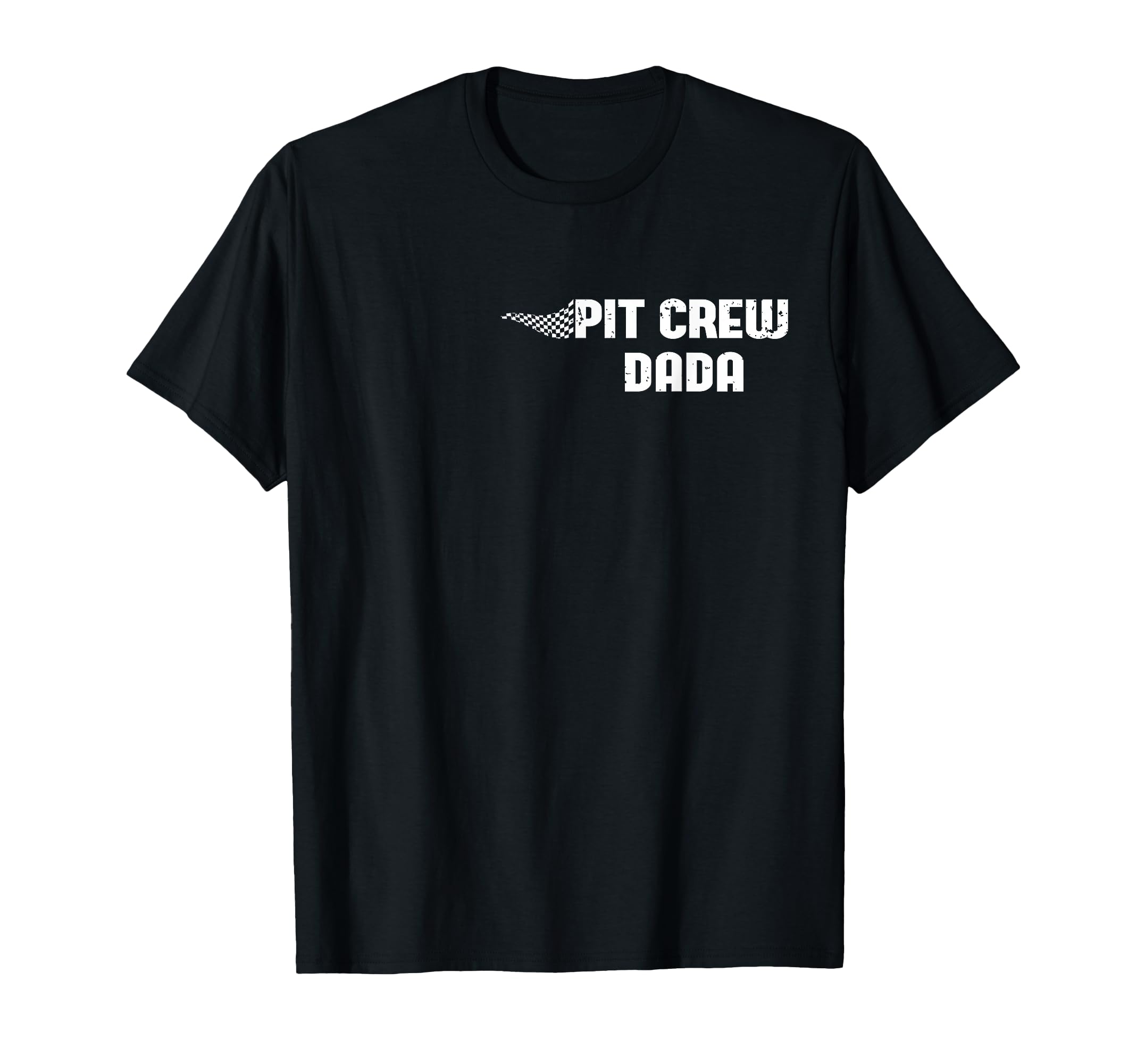 Pit Crew Dada Racing Car Family T-Shirt - Minimalist Print for Adults - T-Shirt, Sweatshirt, Hoodie