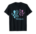 Warrior Semicolon Butterfly T-Shirt - Casual Everyday Wear for Adults - T-Shirt, Sweatshirt, Hoodie