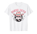Disco Into 2023 Western New Years T-Shirt - Minimalist Print Men Women - T-Shirt, Sweatshirt, Hoodie