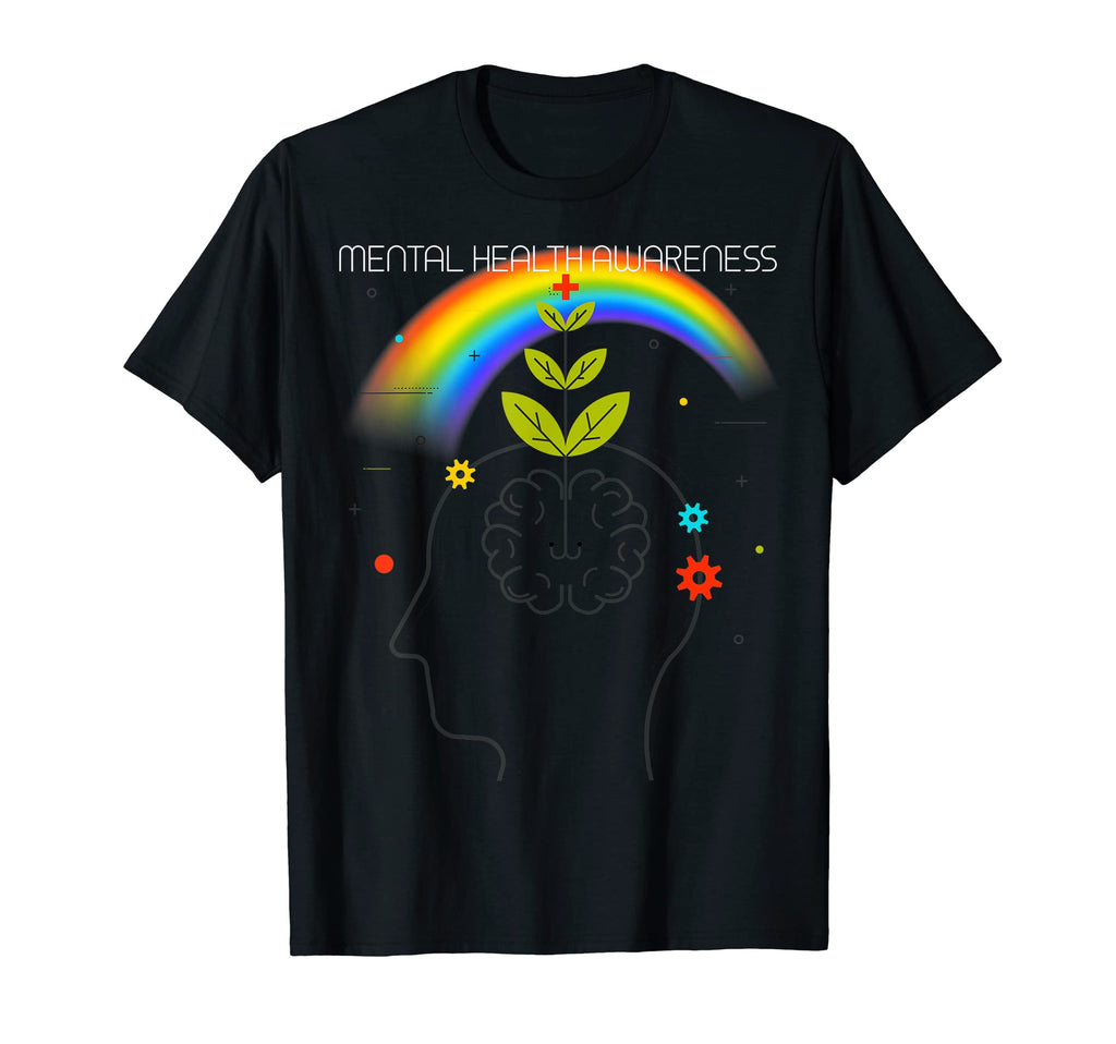 Lgbt Mental Health Awareness T-Shirt - Aesthetic Graphic Men Women - T-Shirt, Sweatshirt, Hoodie