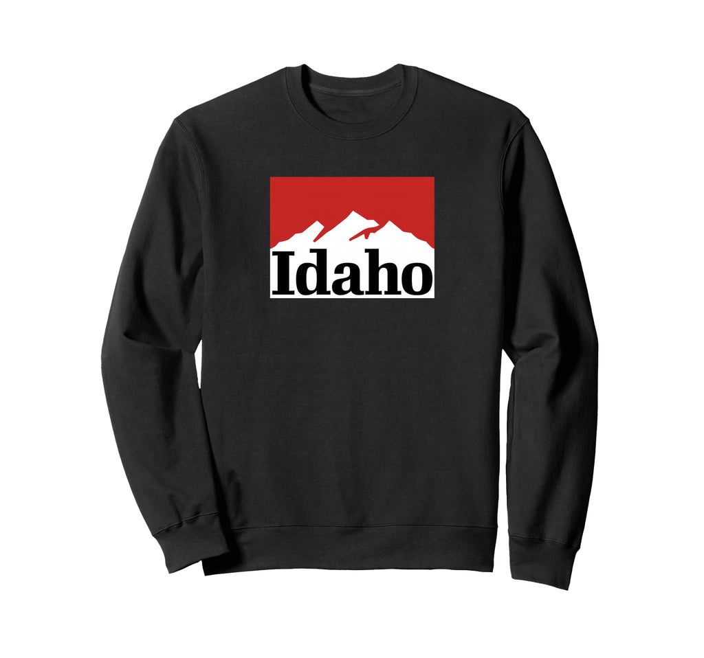 Idaho 90S Street Mountain Sweatshirt - Fun Novelty Design for Adults - T-Shirt, Sweatshirt, Hoodie