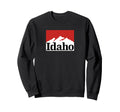 Idaho 90S Street Mountain Sweatshirt - Fun Novelty Design for Adults - T-Shirt, Sweatshirt, Hoodie