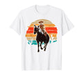 Horseback Riding Western Cowboy T-Shirt - Minimalist Print Men Women - T-Shirt, Sweatshirt, Hoodie