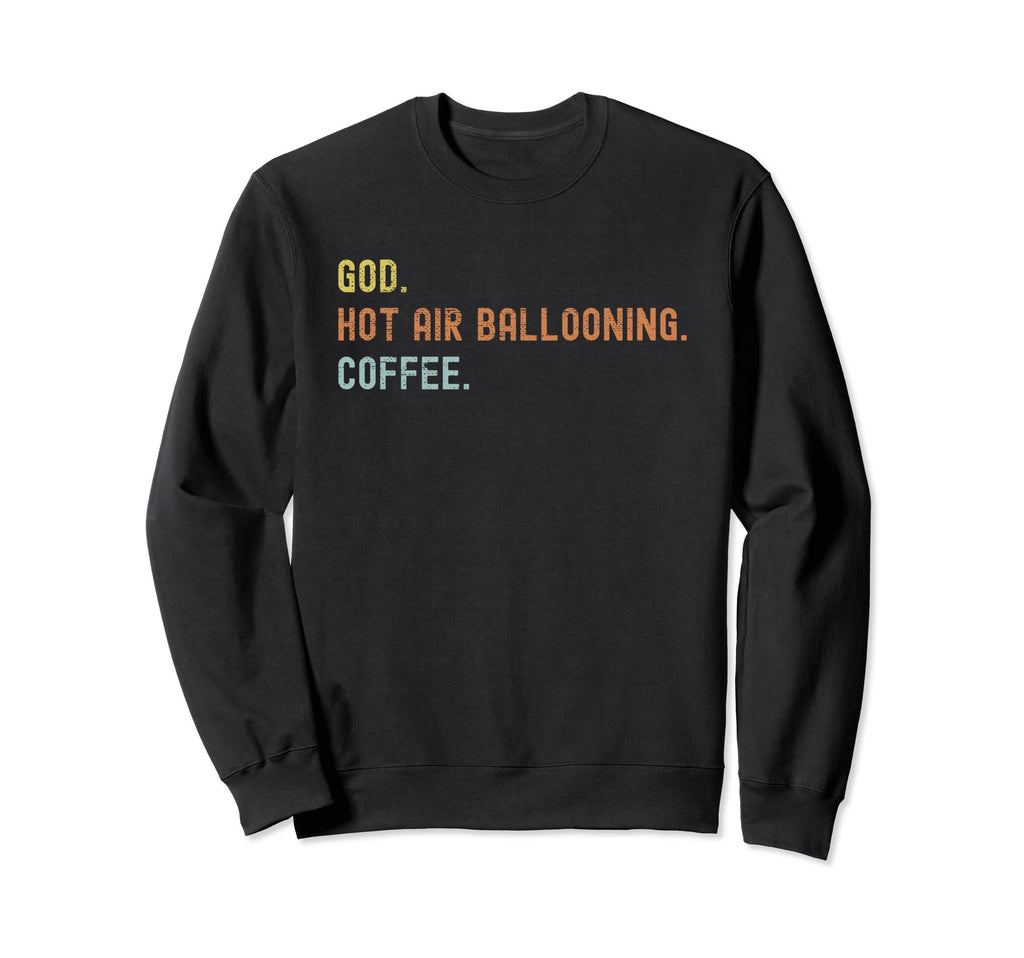 Vintages Hot Air Ballooning And Sweatshirt - Aesthetic Graphic Unisex - T-Shirt, Sweatshirt, Hoodie