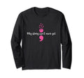 My Story Isnt Over Yet Semicolon T-Shirt - Graphic Print Men Women - T-Shirt, Sweatshirt, Hoodie