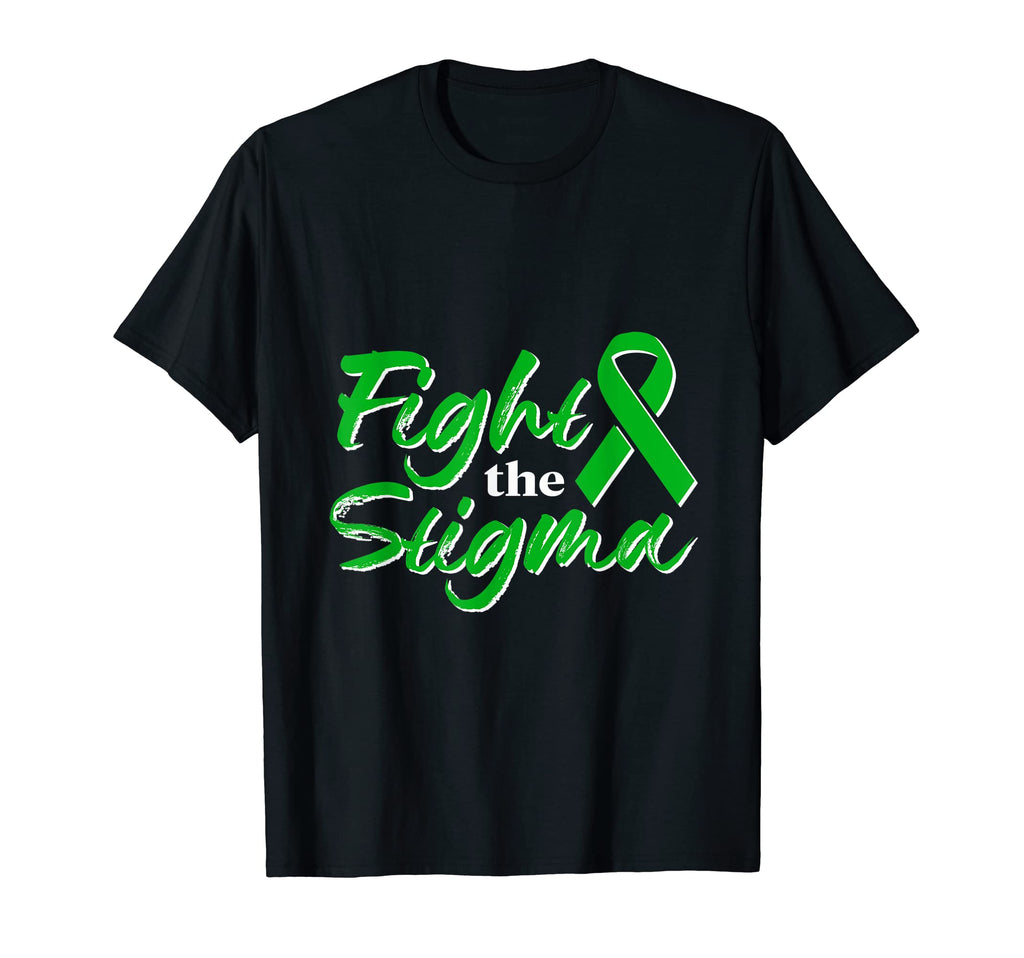 Fight Stigma Disorder Awareness Mental T-Shirt - Custom Art Print Unisex - T-Shirt, Sweatshirt, Hoodie