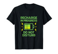 Recharge Progress Mental Health Self T-Shirt - Custom Art Print for Adults - T-Shirt, Sweatshirt, Hoodie