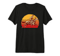 Texas Roping Cowboy Tri Blend T-Shirt - Novelty Apparel Unisex - T-Shirt, Sweatshirt, Hoodie