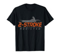 Motocross 2 Stroke Addict Biker T-Shirt - Aesthetic Graphic for Adults - T-Shirt, Sweatshirt, Hoodie