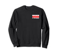 Washington Dc Flag Novelty Distressed Sweatshirt - Minimalist Print Unisex - T-Shirt, Sweatshirt, Hoodie