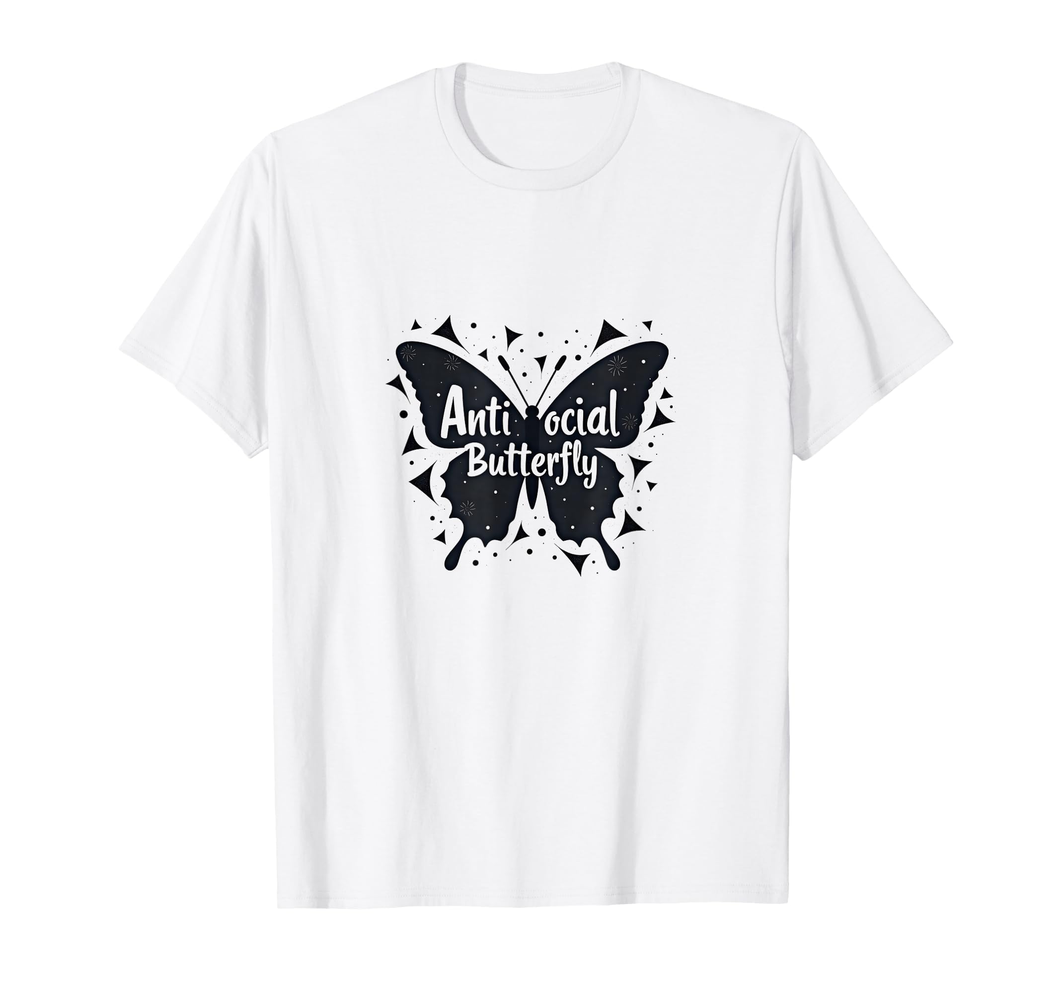 Antisocial Butterfly Ew People T-Shirt - Casual Everyday Wear Unisex - T-Shirt, Sweatshirt, Hoodie