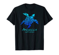 Anguilla West Indies Tribal Turtle T-Shirt - Custom Art Print Unisex - T-Shirt, Sweatshirt, Hoodie