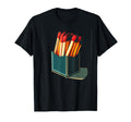 Matches Box Costume Matchbook Lovers T-Shirt - Graphic Print for Adults - T-Shirt, Sweatshirt, Hoodie
