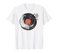 Vinyl Record Player Vinyl Records Music T-Shirt - Graphic Print Men Women - T-Shirt, Sweatshirt, Hoodie