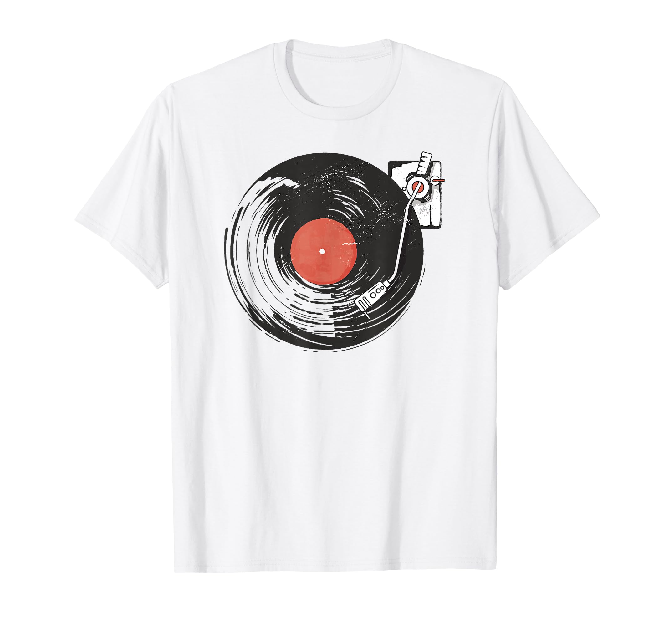 Vinyl Record Player Vinyl Records Music T-Shirt - Graphic Print Men Women - T-Shirt, Sweatshirt, Hoodie