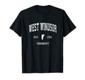 West Windsor Vermont Vt Athletic T-Shirt - Streetwear Style Men Women - T-Shirt, Sweatshirt, Hoodie