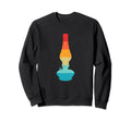 Oil Lamp Silhouette 70S 80S Distressed Sweatshirt - Custom Art Print Unisex - T-Shirt, Sweatshirt, Hoodie