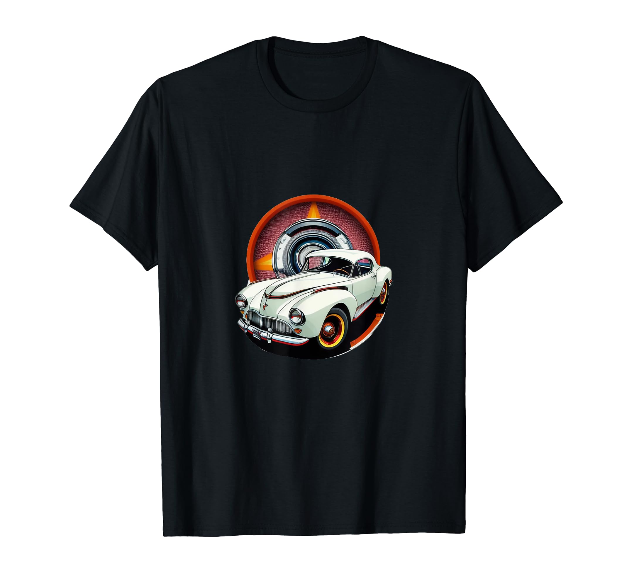 All American Auto Icons T-Shirt - Custom Art Print Men Women - T-Shirt, Sweatshirt, Hoodie