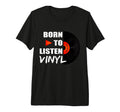 Music Collector Vinyl Record Player Tri T-Shirt - Graphic Print Men Women - T-Shirt, Sweatshirt, Hoodie