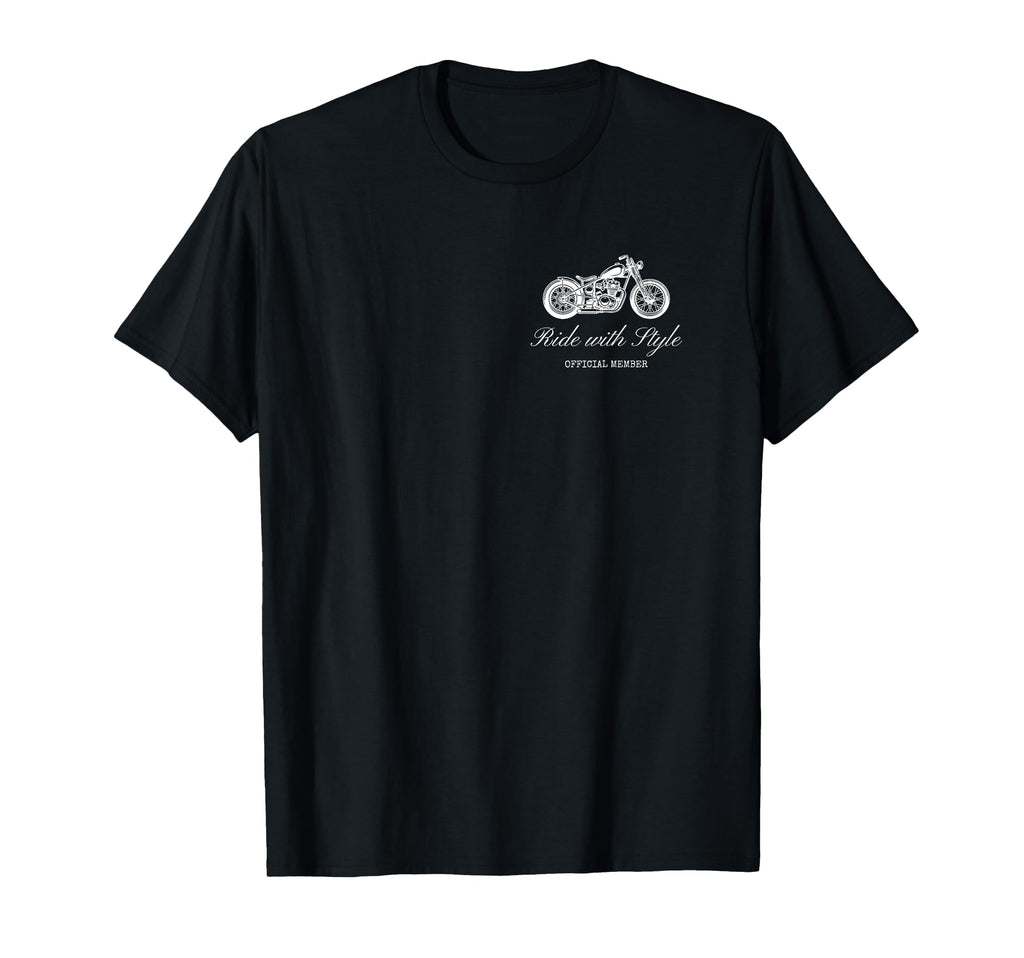 Motorcycle Club Front And Back T-Shirt - Trendy Graphic Unisex - T-Shirt, Sweatshirt, Hoodie