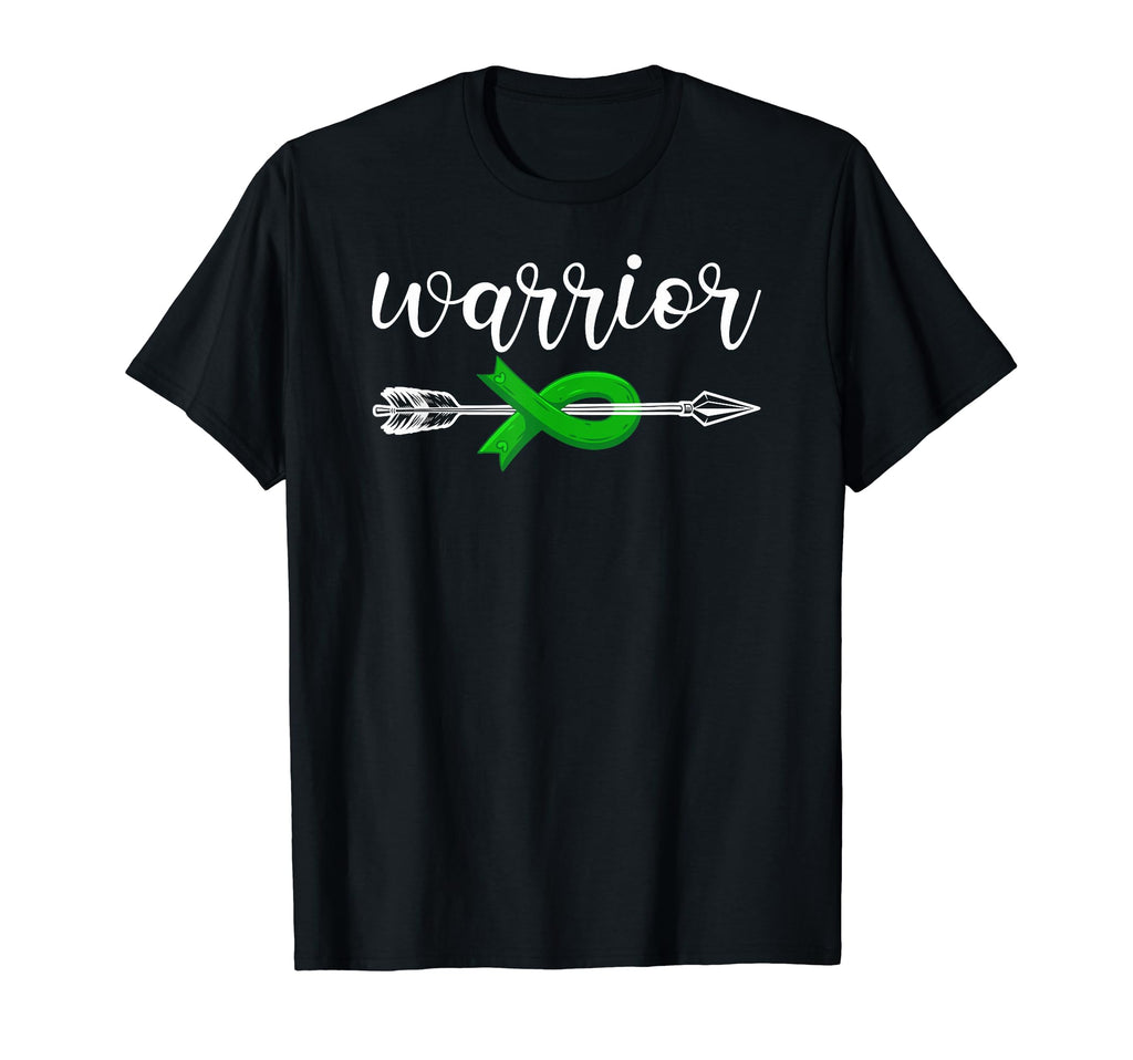 Mental Health Warrior Green Ribbon T-Shirt - Fun Novelty Design for Adults - T-Shirt, Sweatshirt, Hoodie