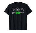 Mental Health Warrior Green Ribbon T-Shirt - Fun Novelty Design for Adults - T-Shirt, Sweatshirt, Hoodie