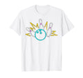 80S Neon Sign Strike Bowling Bowler T-Shirt - Casual Everyday Wear Unisex - T-Shirt, Sweatshirt, Hoodie
