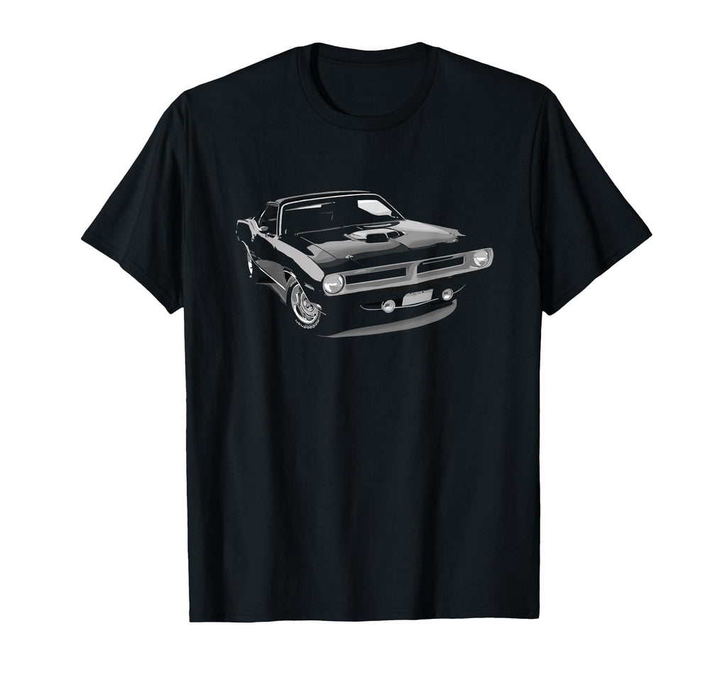 American Muscle Car 60S 70S Car Lover T-Shirt - Minimalist Print Unisex - T-Shirt, Sweatshirt, Hoodie