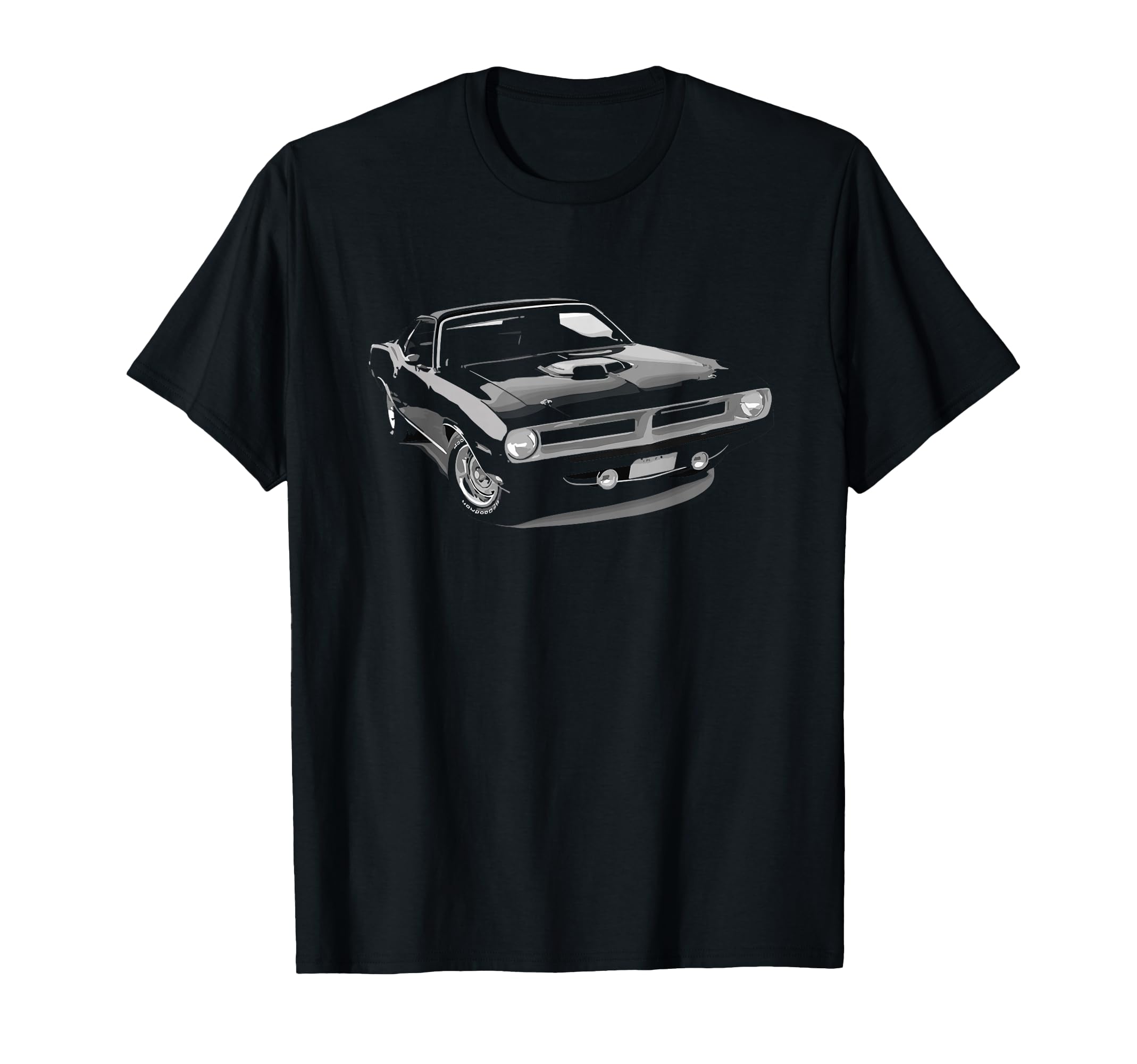 American Muscle Car 60S 70S Car Lover T-Shirt - Minimalist Print Unisex - T-Shirt, Sweatshirt, Hoodie