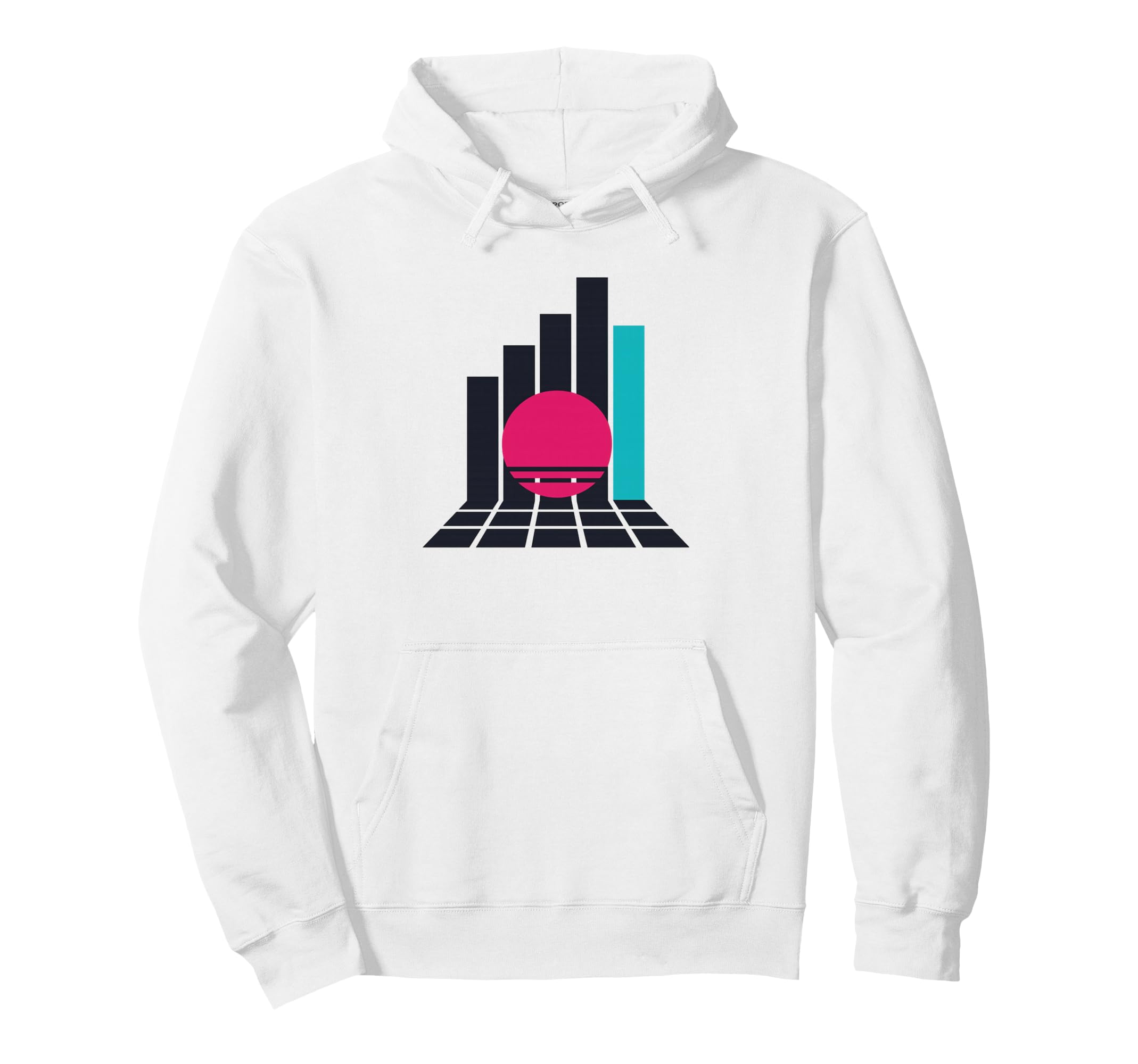 80S Synthwave Hoodie - Minimalist Print Men Women - T-Shirt, Sweatshirt, Hoodie