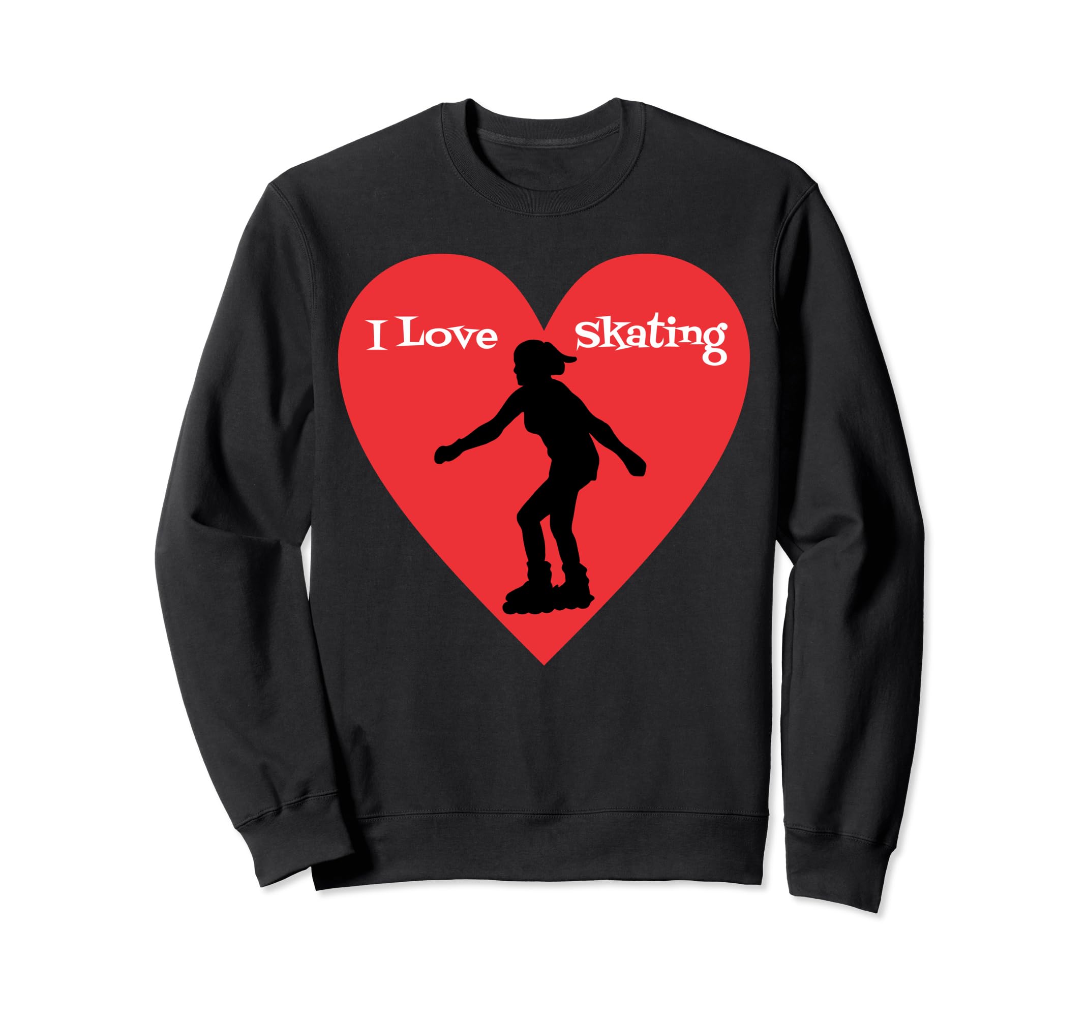 Roller Skating Sweatshirt - Graphic Print Men Women - T-Shirt, Sweatshirt, Hoodie