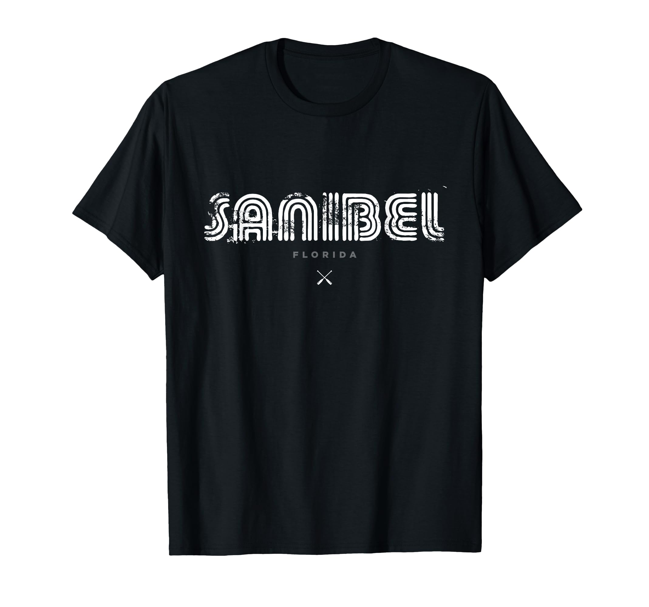 Sanibel Island Florida Fl 70S 80S T-Shirt - Casual Everyday Wear Men Women - T-Shirt, Sweatshirt, Hoodie