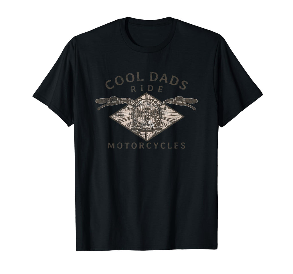 Dads Ride Motorcycles Fathers Day T-Shirt - Aesthetic Graphic Men Women - T-Shirt, Sweatshirt, Hoodie