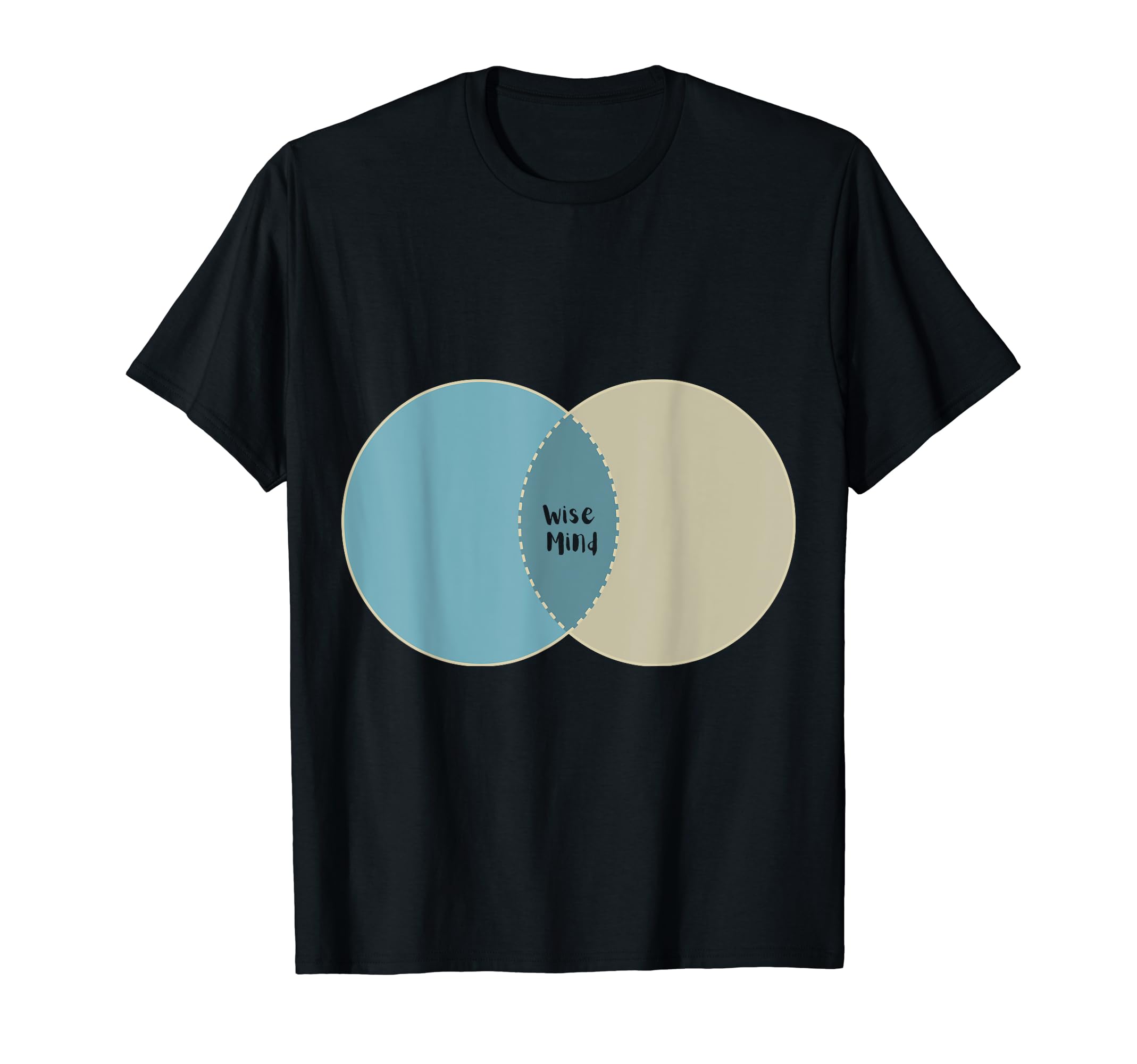 Dbt Wise Mind Therapy Self Care Mental T-Shirt - Trendy Graphic for Adults - T-Shirt, Sweatshirt, Hoodie