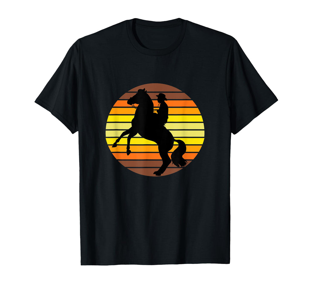 Western Halter Horse Sun Bronco Cowboy T-Shirt - Streetwear Style Unisex - T-Shirt, Sweatshirt, Hoodie